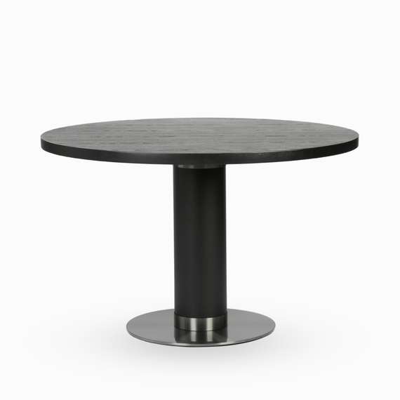 Обеденный стол Tru Ø120 см, черный