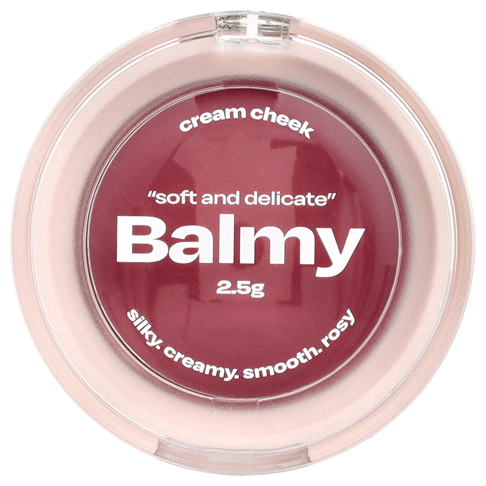 alternativestereo, Balmy Cream, крем для щек, № 6, сливовый джем, 2,5 г (0,08 унции)
