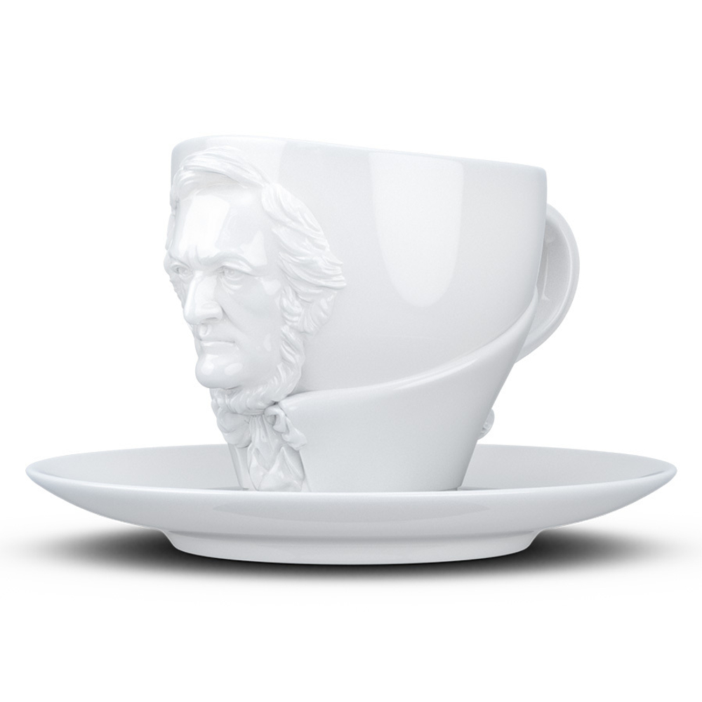 Чайная пара talent richard wagner, 260 мл, белая