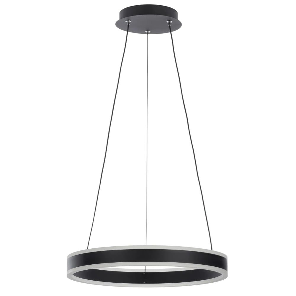 Citilux Дуэт CL719401 LED Люстра подвесная Черная