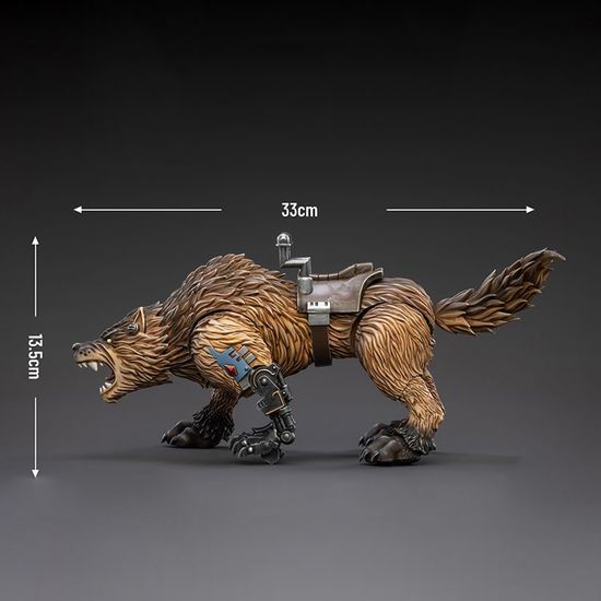 Фигурка Warhammer 40K Space Wolves Thunderwolf Cavalry Bjane 1:18