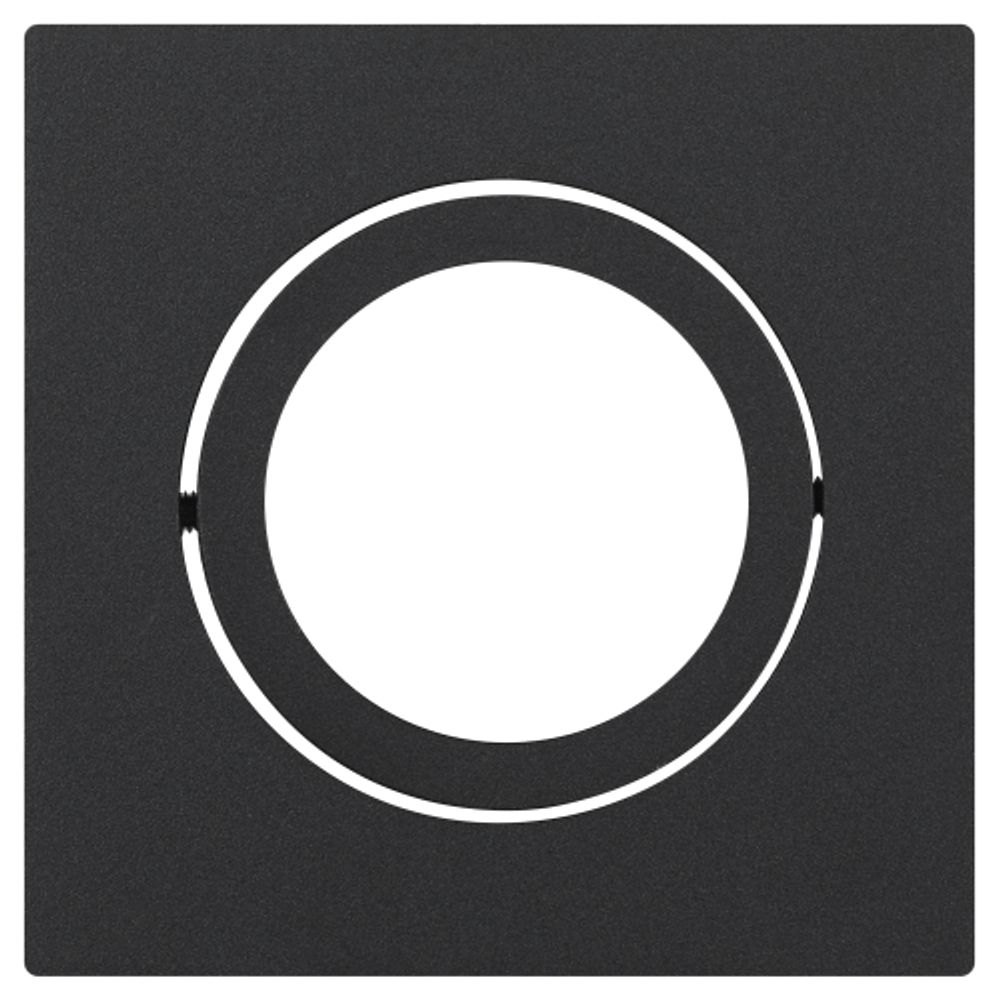 Светильник встраиваемый алюминиевый ЭРА KL87 BK под лампу MR16 GU5.3 черный | Алюминиевые встраиваемые светильники