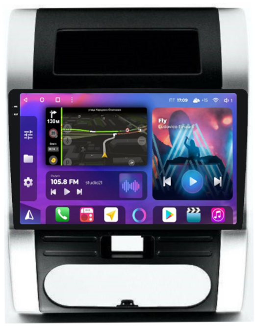 Магнитола для Nissan X-Trail 2007-2014 (T31) - FarCar XXL1193M QLED+2K, Android 12, ТОП процессор, 8Гб+256Гб, CarPlay, 4G SIM-слот