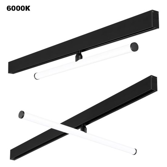 359448 SHINO NT24 132 черный Трековый низковольт. св-к диммир. со сменой цв.температуры, пульт ДУ/Tuya Smart Life IP20 LED 12W 48V 3000-6000K FLUM