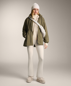 Oysho Термофутболка в рубчик, экрю