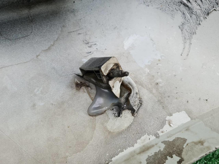 Накладка перед. бампера Toyota LC Prado 150 09-13