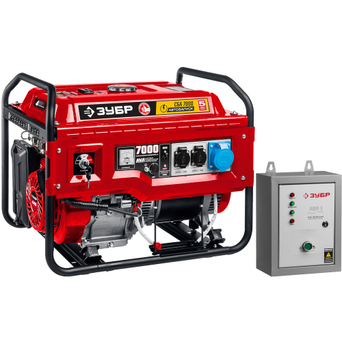 Генератор бензиновый Зубр Мастер СБА-7000 7000 Вт