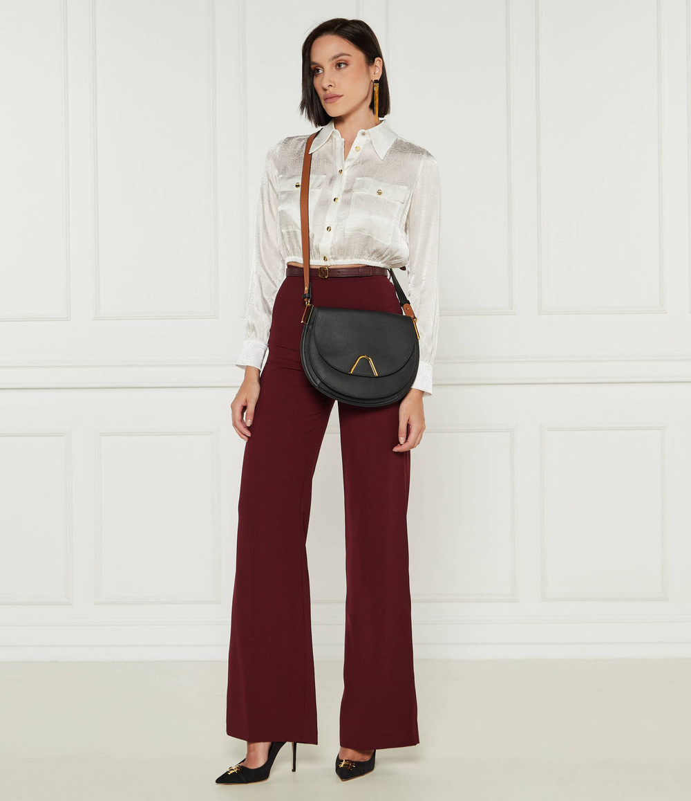 Кожаная сумка через плечо Coccinelle - черный(E1 QKF 15 02 01)