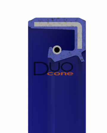 Армированная манжета с пыльником TC 95x170x13 FKM