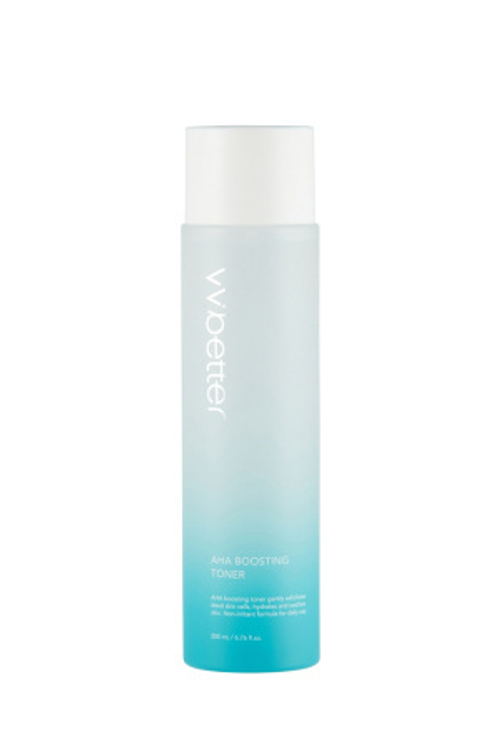 VVbetter AHA Boosting Toner отшелушивающий тонер для лица с AHA кислотами