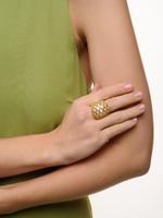 Кольцо "Domed Diamond Shape"