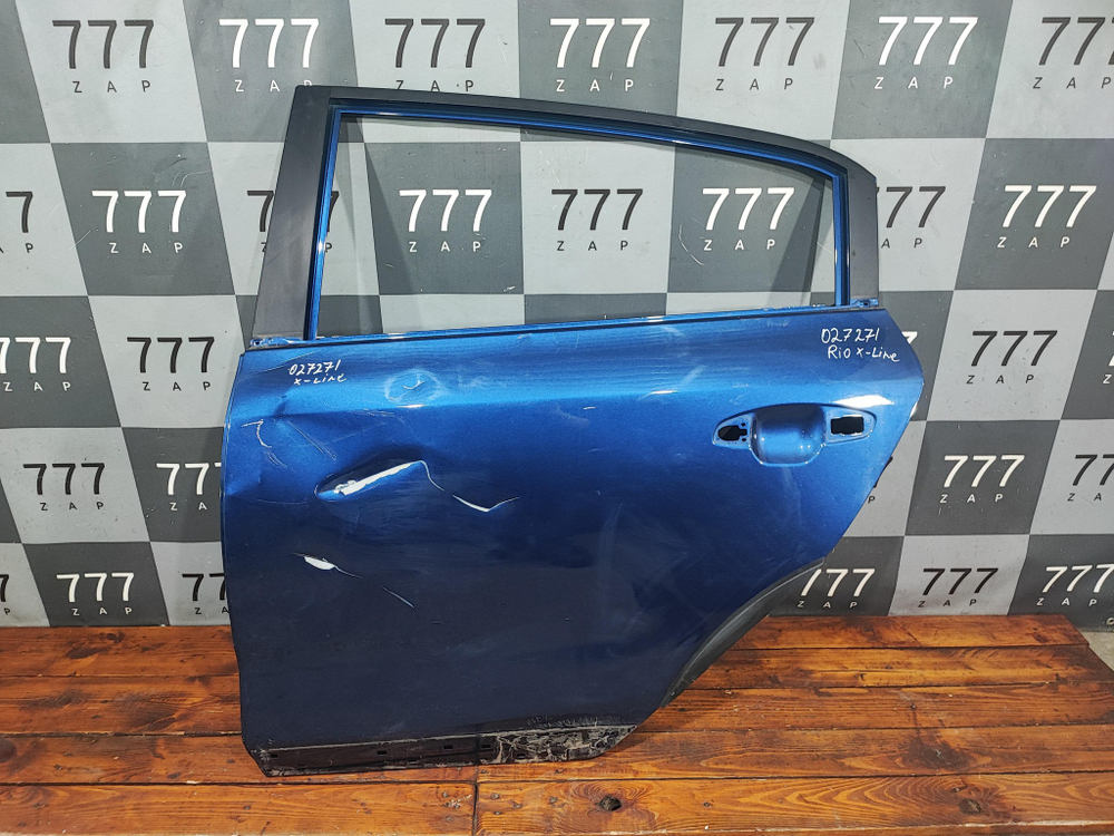 Дверь задняя левая Kia Rio 4 X-Line 17-нв Б/У Оригинал 77003H0500