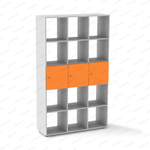 белый/оранжевый двусторонний