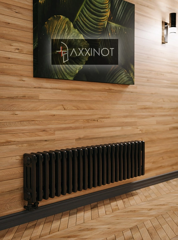 Axxinot Sentir 3020 - трехтрубный трубчатый радиатор высотой 200 мм, нижнее подключение