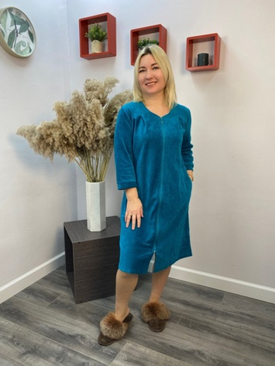 Халат женский "295-1 В.П" молния (Галатея)