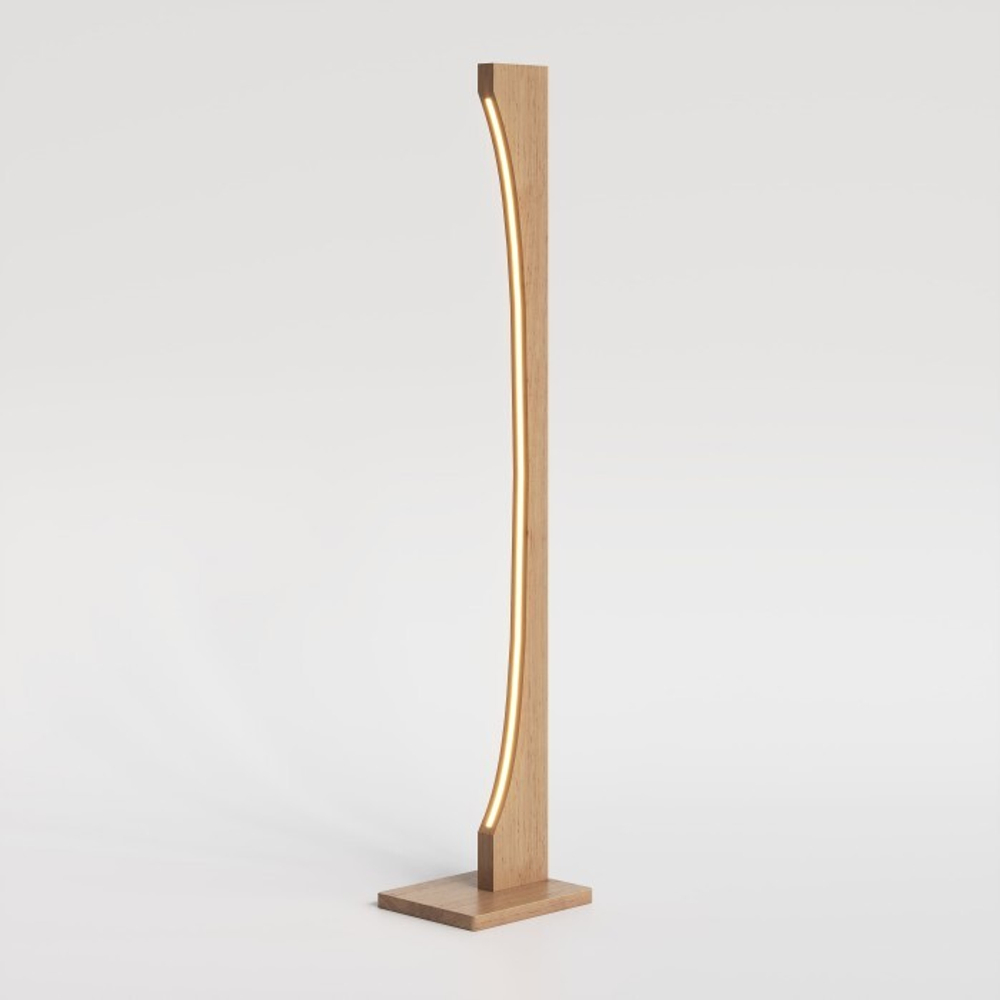 Торшер из массива дуба Lugos'Art