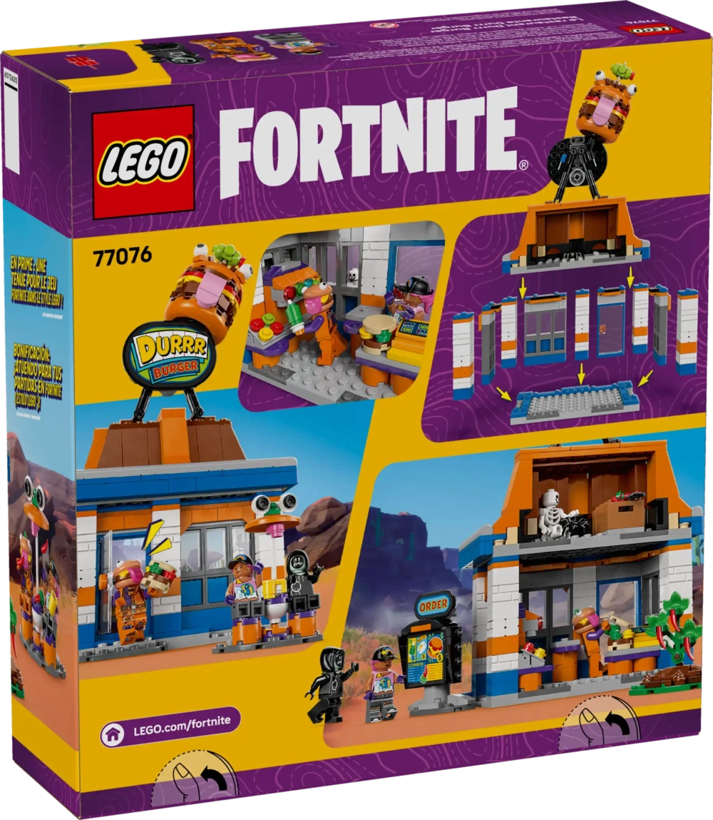 Конструктор LEGO Fortnite 77076 Бургер-ресторан Дуррр