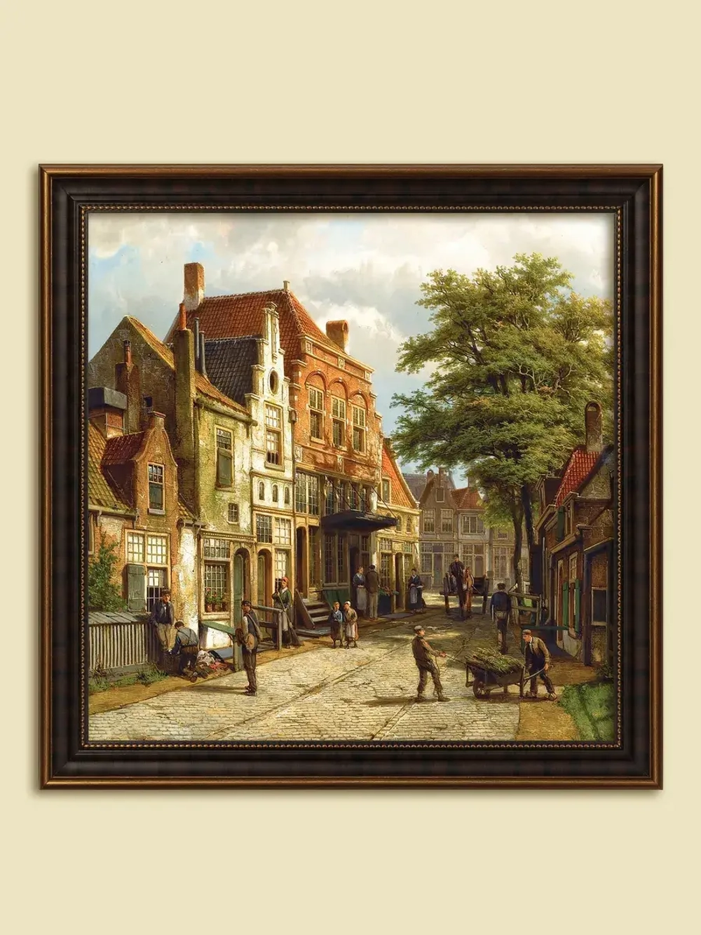 Картина серии "Голландия" настенная для интерьера 46*46 см