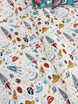 Постельное белье Сказка "Alien" 1,5-сп Наволочка 50х70 см 1 шт Простынь 150х215 см Пододеяльник 145х215 см,бязь