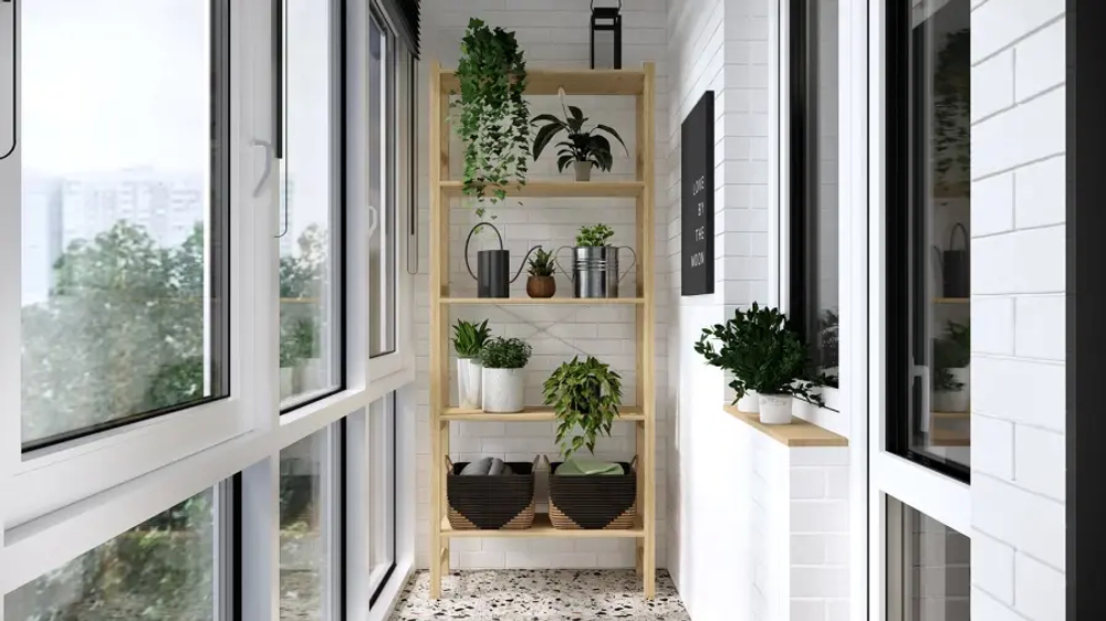 Стеллаж 5 полок - аналог IKEA/IVAR/ИВАР/УДОРА/ ИКЕА,  89x210x30см, под беленый дуб