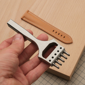 Пробойник для часовых ремешков // суперэллипс 4*2 мм