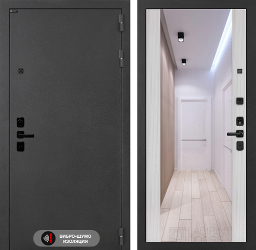 Акустиклаб зеркало МАХ сандал белый