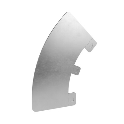 Перегородка SEP для углов CD 45 H80, алюминий, в комплекте с крепежными элементами и необходимыми для монтажа