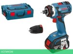 Дрель-шуруповерт Bosch GSR 18V-110 C Professional с 2-мя АКБ, кейс (06019G010C)