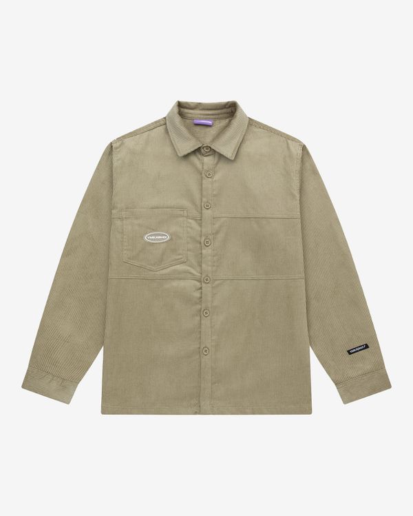 Рубашка Velvet Button темно-песочная - фото 2