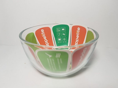 Миска стекл. 0,45л.ТМ Appetite