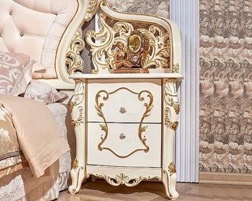 Тумба прикроватная ДЖОКОНДА крем глянец