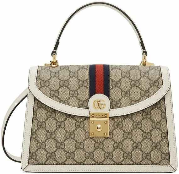 Маленькая сумка Gucci Ophidia с верхней ручкой