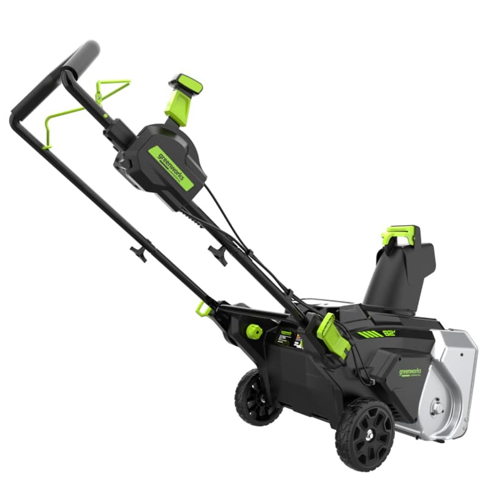 Снегоуборщик аккумуляторный Greenworks Арт. 2603307, 82V, 56 см, бесщеточный