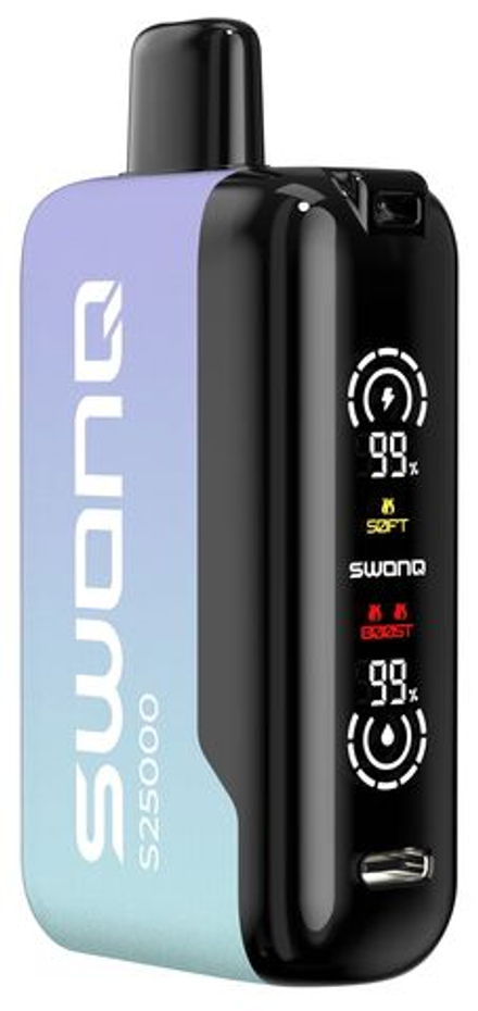 Swonq S25000 Energy ice - энергетик 25000 затяжек 20мг (2%)