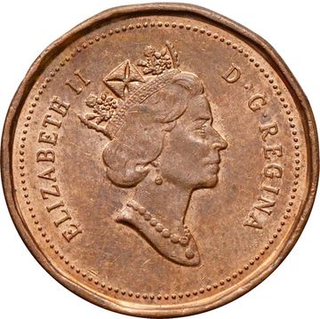 1 цент 1990-1996 Канада