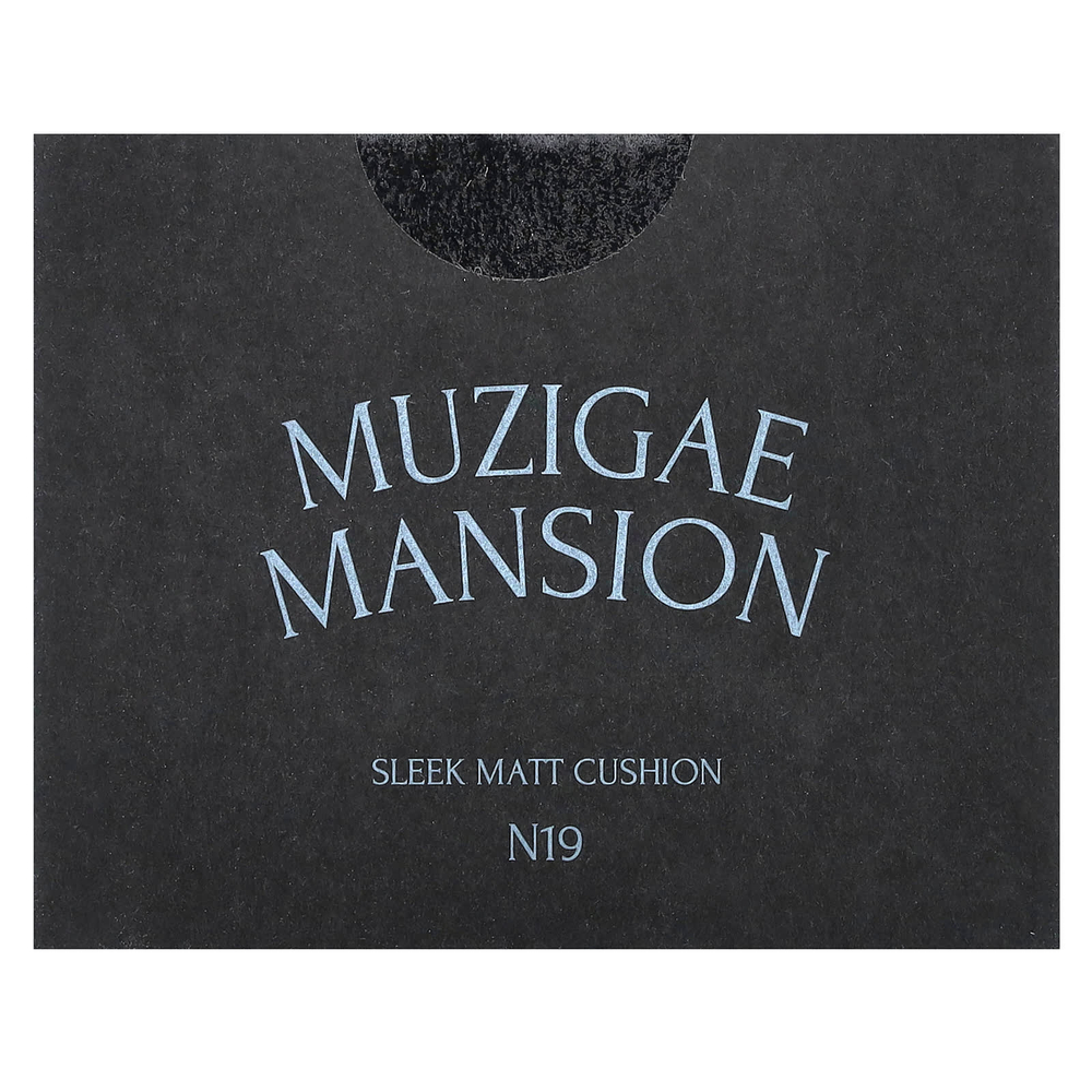 Muzigae Mansion, Sleek матирующий кушон, N19, SPF 50, PA4+, 15 г
