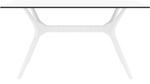 Стол пластиковый Siesta Contract Ibiza Table 140, белый