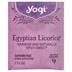 Yogi Tea, Egyptian Licorice®, без кофеина, 16 чайных пакетиков, 36 г (1,27 унции)