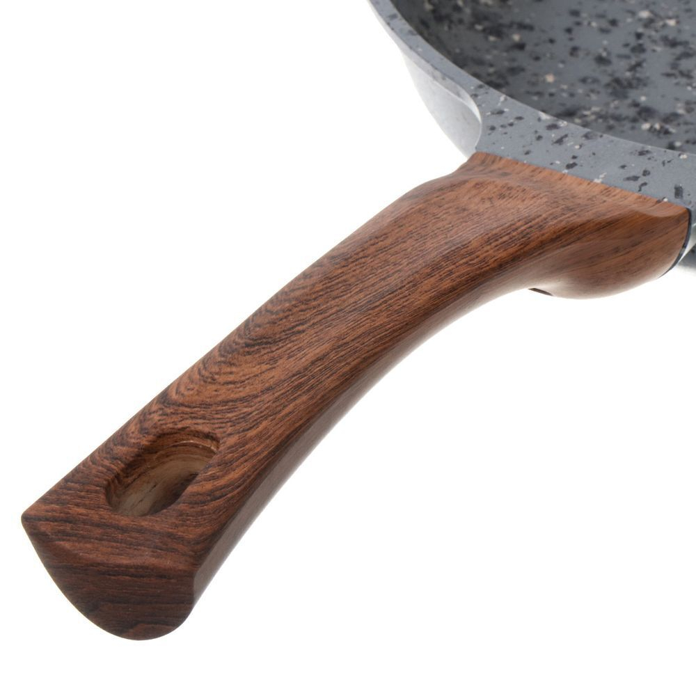 Сковорода алюминий, 24 см, антиприг, Гурман, Granit Grey, сер, ГМ2401 ГГР