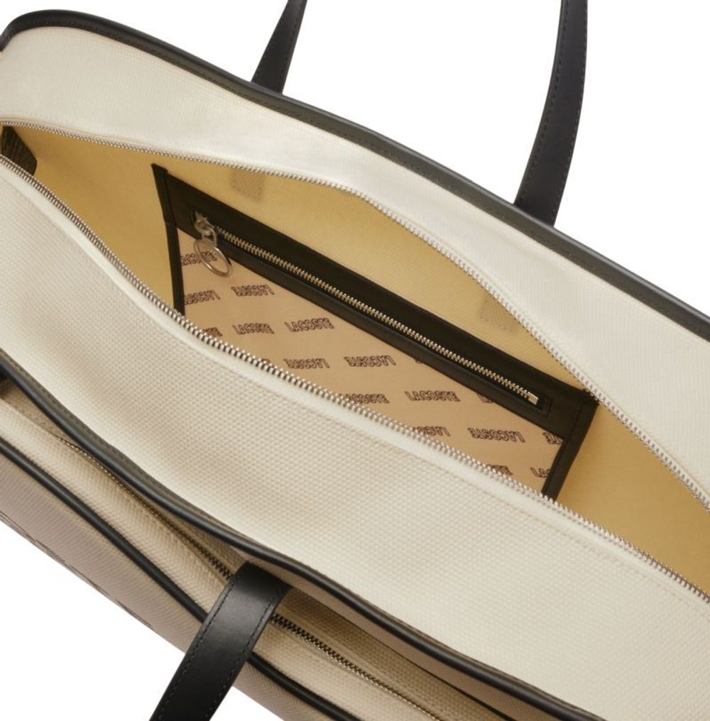 Сумка для Padel Lacoste Unisex Large Heritage Canvas Racket - Бежевый