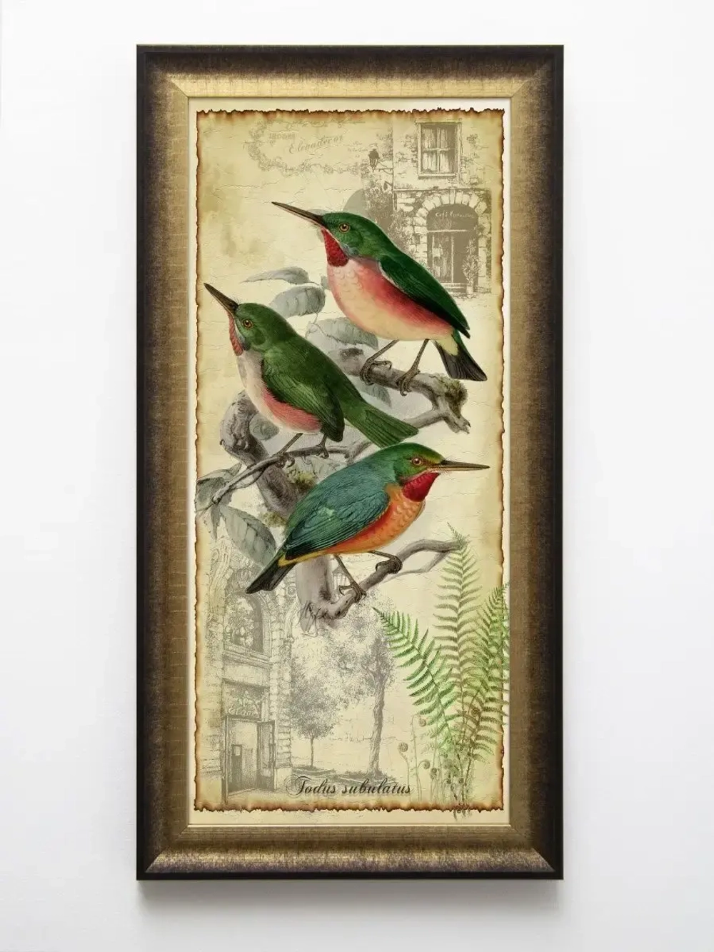 Картина на стену интерьерная 2 шт 44,5*23 см