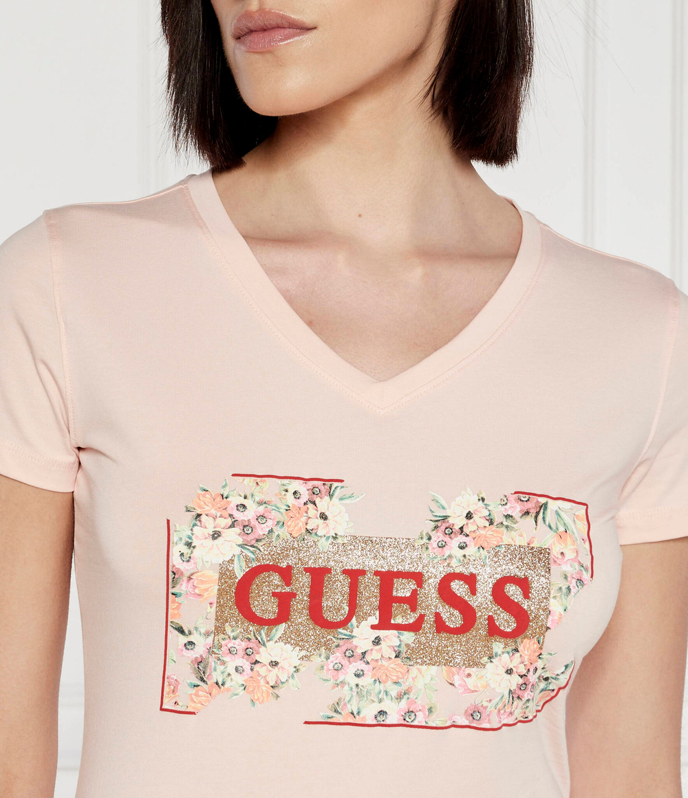 Футболка GUESS - розовый(W4GI23 J1314)