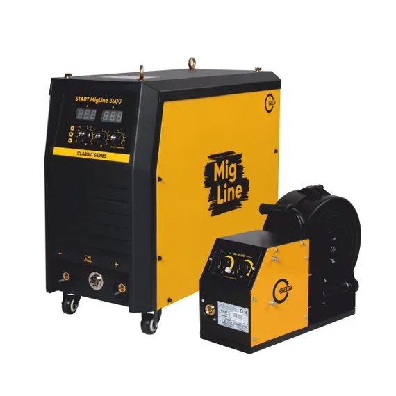 OSA START MigLine 3500 Сварочный полуавтомат 2ST3500 — промышленный сварочный полуавтомат для цеха, 350 А