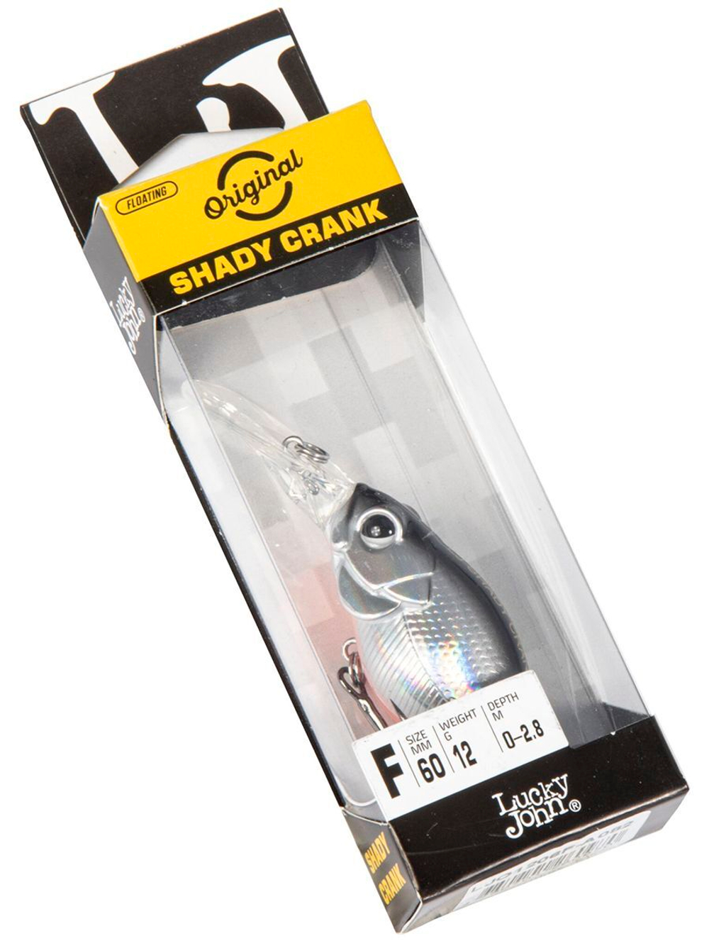 Воблер плавающий Lucky John Original SHADY CRANK F 06/A010