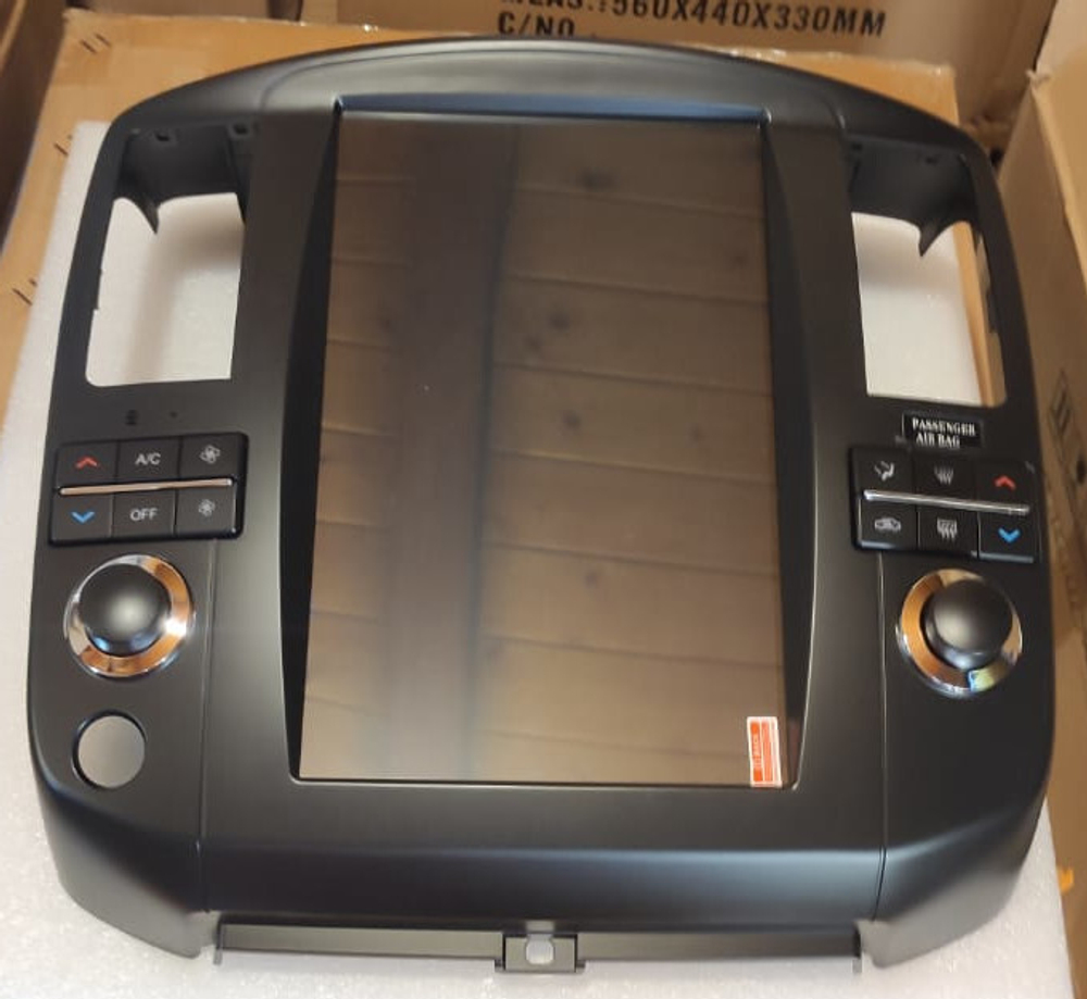 Магнитола для Nissan Pathfinder R51 2010-2014 (поддержка Bose и 360) - Carmedia NH-N1010 монитор 12.1" на Android 10, 6/128Гб, CarPlay, 4G SIM-слот