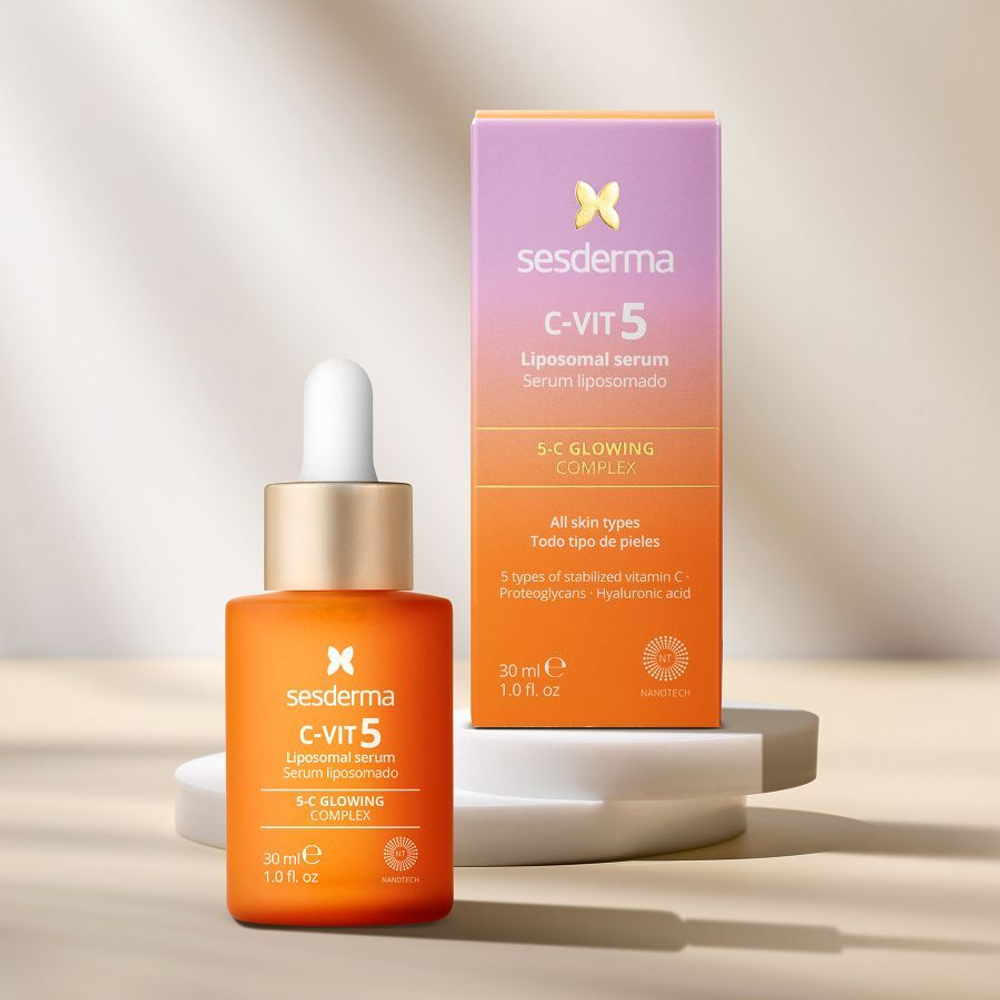 Sesderma C-VIT 5 Liposomal Serum - Липосомальная сыворотка с комплексом витамина С (5 форм), 30 мл
