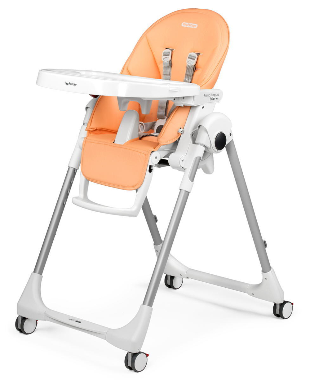 Стульчик для кормления Peg Perego Prima Pappa Follow Me Peach