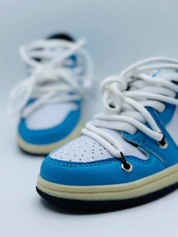 Детские кожаные кроссовки Nike Off White