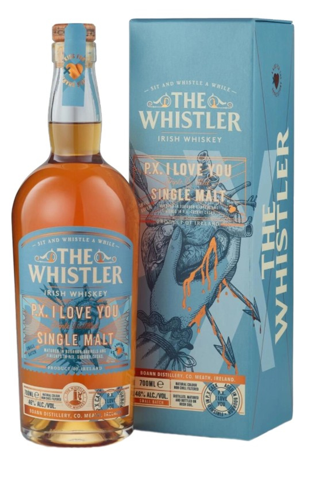 Виски The Whistler P.X. I Love You Single Malt, 0.7 л