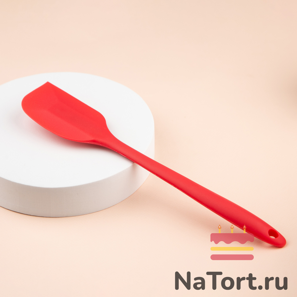 Кондитерская силиконовая лопатка(жаростойкая) 27 см
